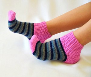 Вяжем красивые носки