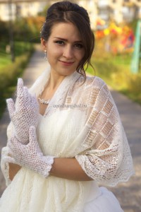 свадебные перчатки