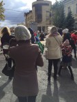 Флэшмоб "Связанные нитью" в рамках празднования Дней оренбургского пухового платка