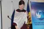 Выставка оренбургских пуховых платков в Кишиневе