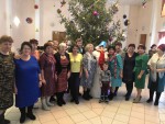 Новогоднее собрание мастериц компании "ОренбургШаль" 2019