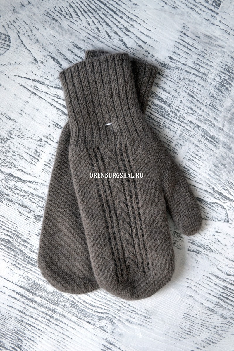 Gray mittens