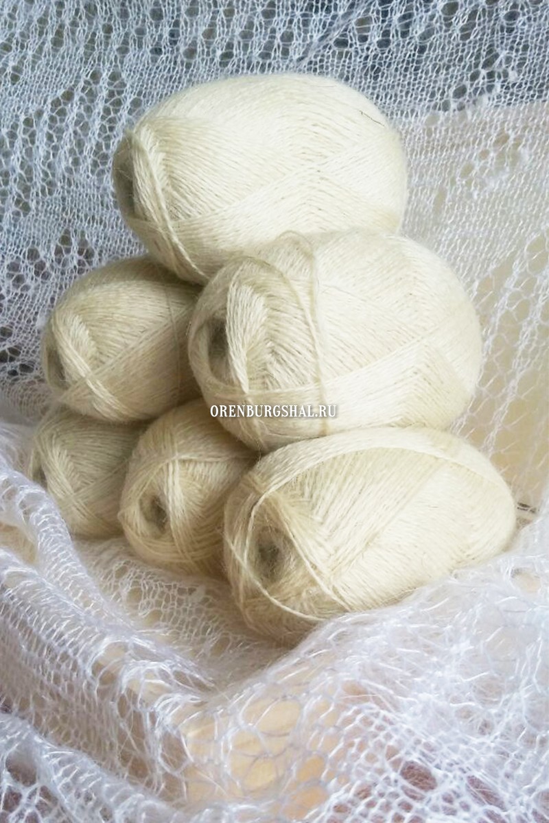 White yarn