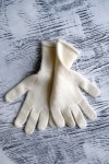 Warm white gloves