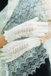 Lacy gloves
