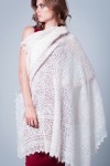White shawl 110x110
