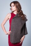 Gray shawl 'Little miss'
