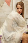 White downy shawl 150x150