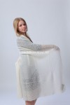 White downy shawl 150x150